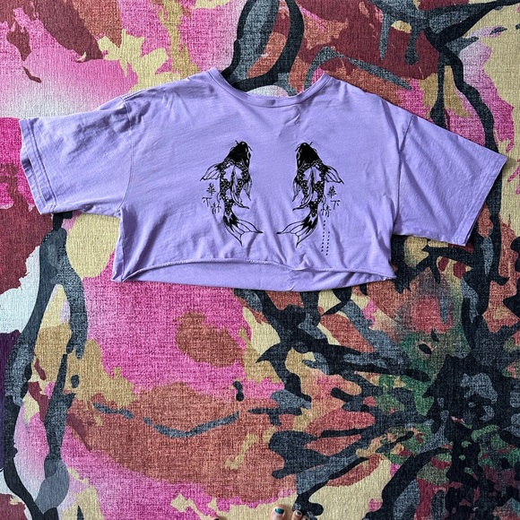 Koi 🐠 Crop Top - Picture 4 of 8